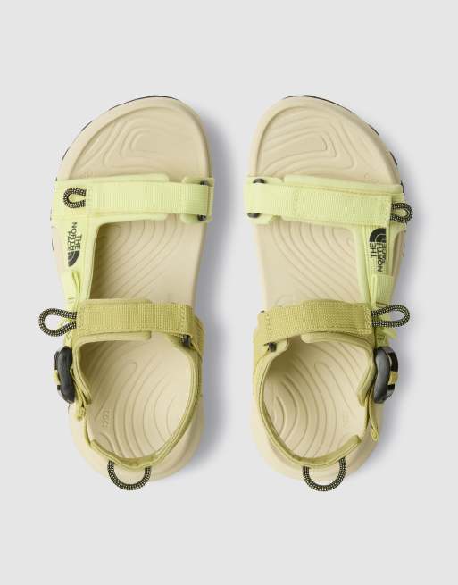 The North Face W explore camp sandal in lemon mist, 2 of 4
