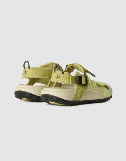 The North Face W explore camp sandal in lemon mist, 3 of 4