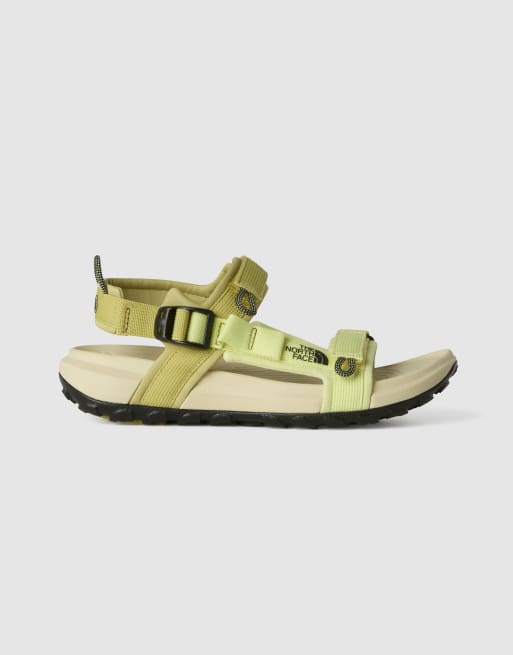 The North Face W explore camp sandal in lemon mist, 4 of 4