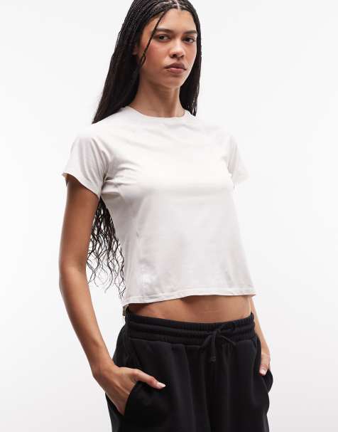 The North Face - W Jaida - T-shirt a maniche corte bianco dune mélange chiaro - view 1