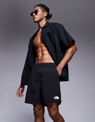 The North Face The North Face W logo swimming shorts in black