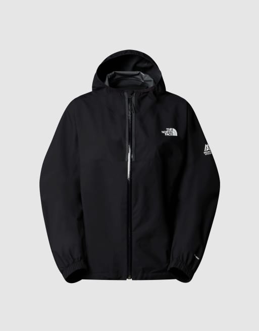 The North Face - W Mountain Athletics - Giacca impermeabile con cappuccio nera, 3 di 4