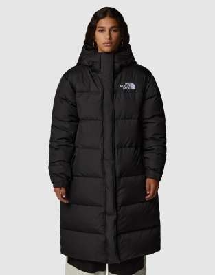 The North Face - W Nuptse - Parka-Jacke in Schwarz