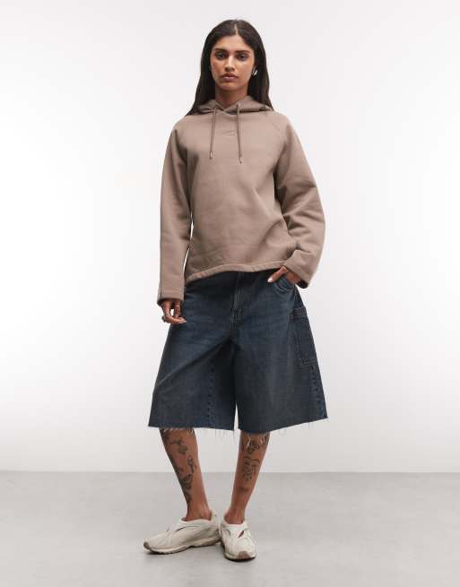 The North Face W pintado hoodie in garnet, 2 di 4