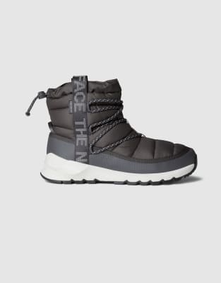 The North Face - W Thermoball - Bottes d'hiver à lacets - Gris anthracite et blanc