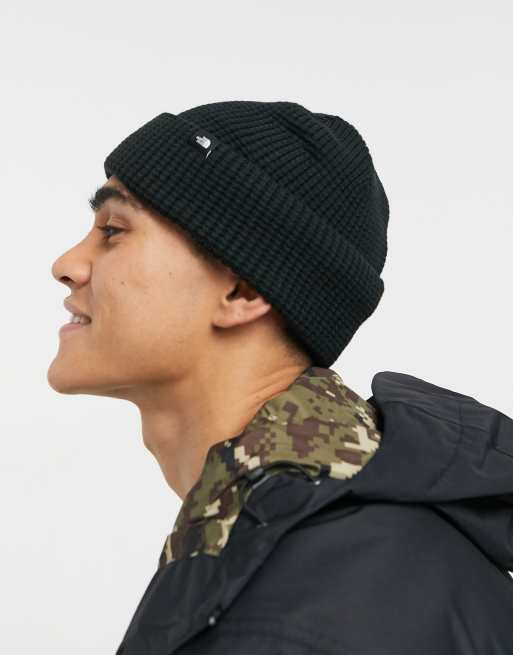 North face on sale waffle beanie