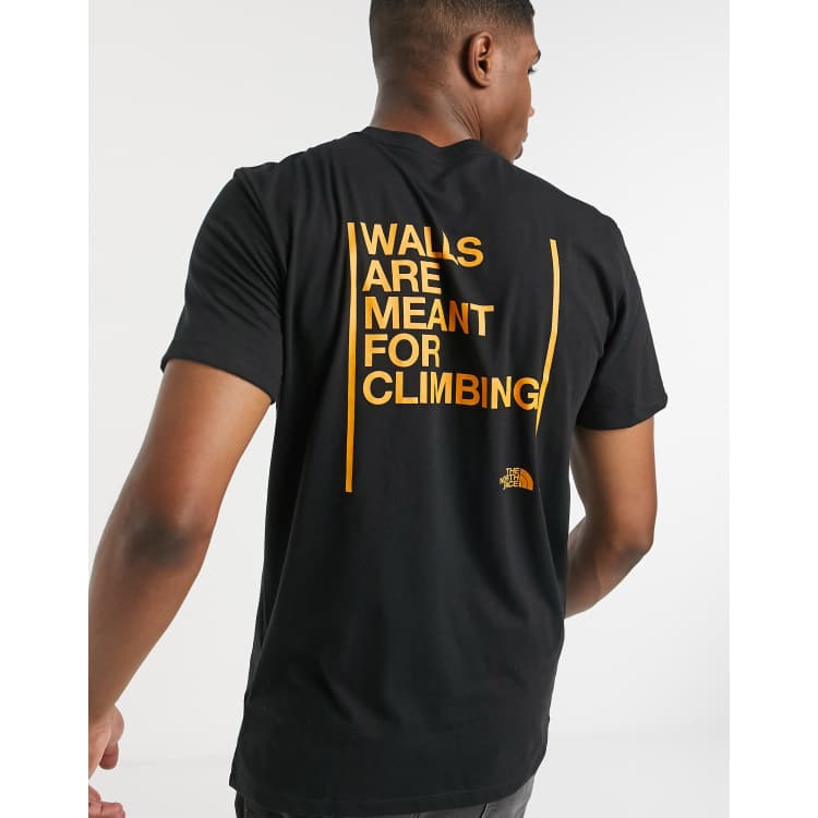 North face walls are top meant for climbing t shirt