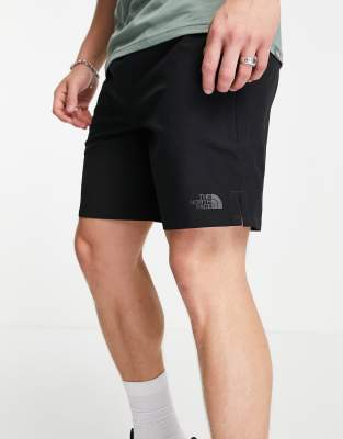 the north face shorts black