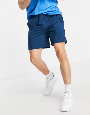 the north face blue shorts