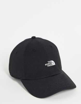 The North Face Washed Norm cap in black 