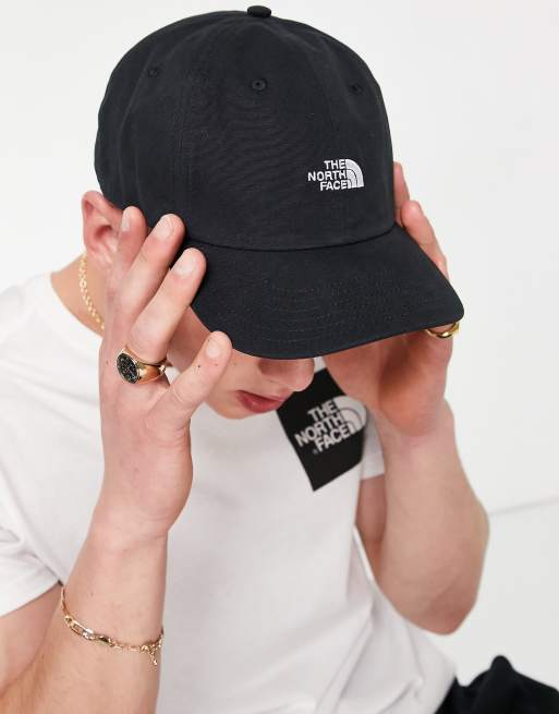 north face cap black