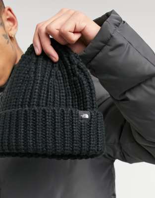 the north face chunky knit beanie