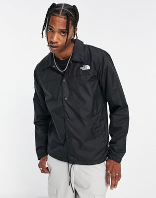 The North Face water repellent coach jacket in black Exclusive at ASOS - ASOS Price Checker