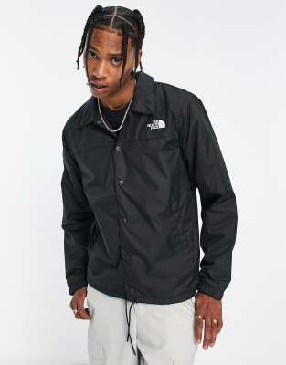 The North Face water repellent coach jacket in black Exclusive at ASOS - ASOS Price Checker