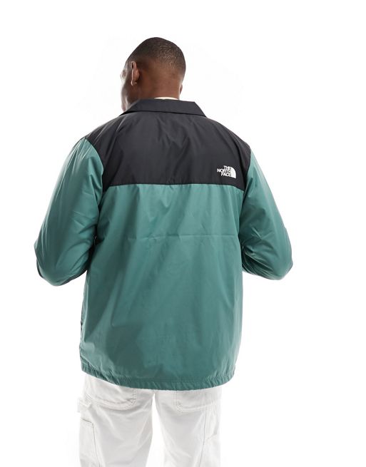 The North Face water-repellent coach jacket in green and black Exclusive at  ASOS