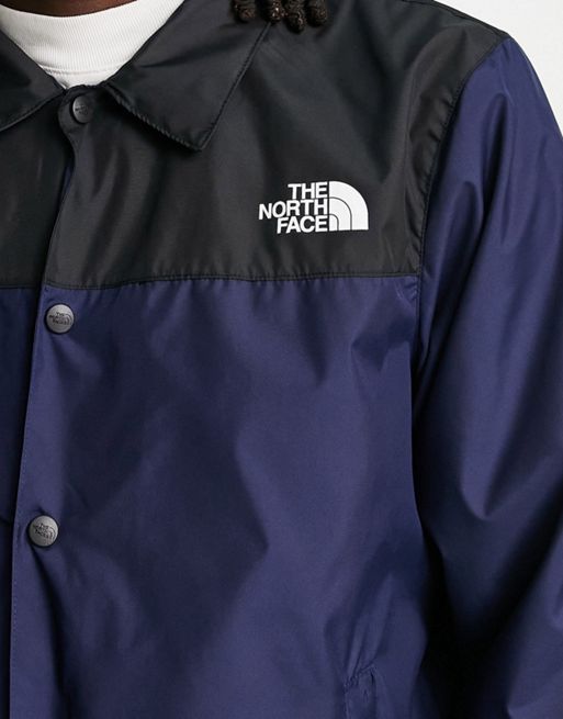 The North Face water repellent coach jacket in navy and black Exclusive at  ASOS