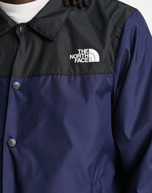 The North Face water repellent coach jacket in navy and black Exclusive at ASOS, 3 of 4