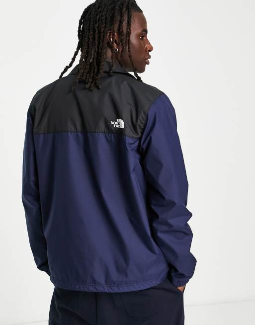 The North Face water repellent coach jacket in navy and black Exclusive at ASOS, 4 of 4