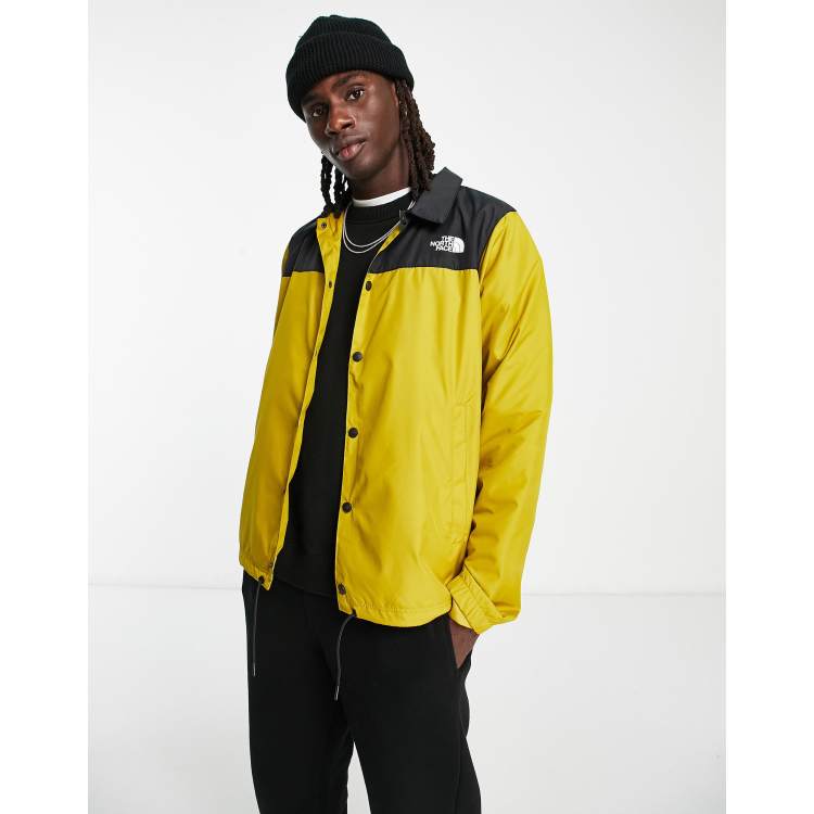 Black and yellow north face deals coat