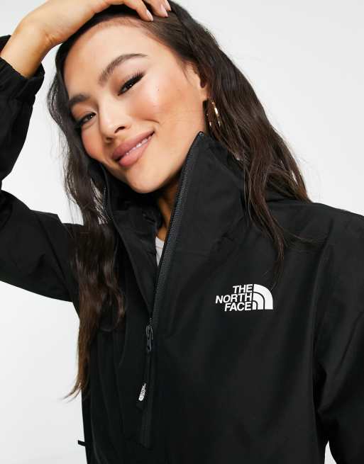 The North Face Waterproof fanorak in black ASOS