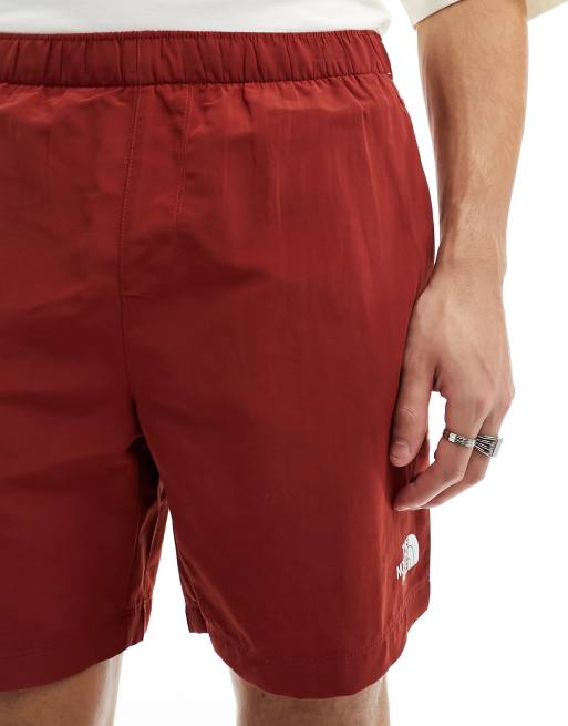 The North Face - Watershort - Røde badeshorts med logo, 3 af 5
