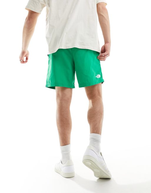 The North Face Watershort Short de bain a logo Vert ASOS