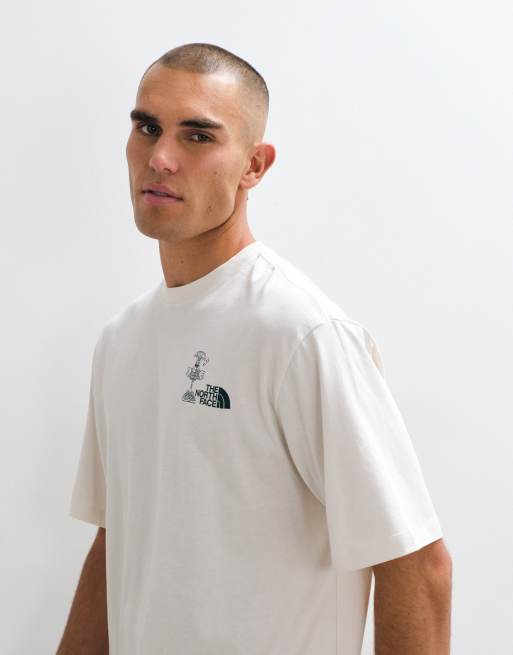 The North Face Why Cant We Be Friends oversized t-shirt in white, 4 of 5