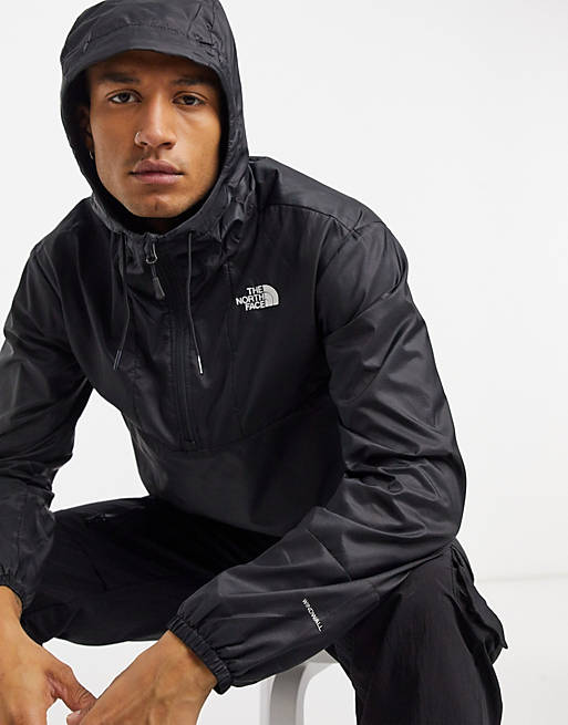 The North Face Wind anorak jacket in black Exclusive at ASOS | ASOS