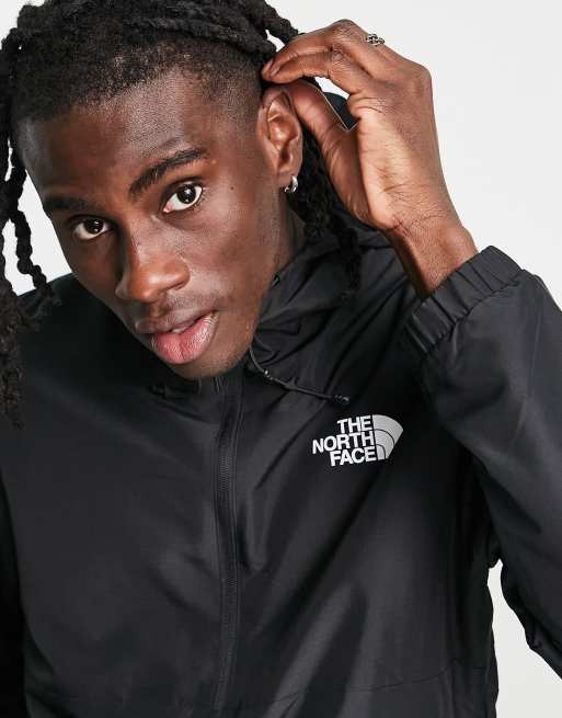 The North Face Anorak Jacket In White/Black Exclusive At ASOS pour