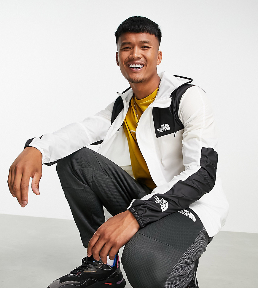 The North Face Wind jacket in blue - Exclusive to ASOS-White