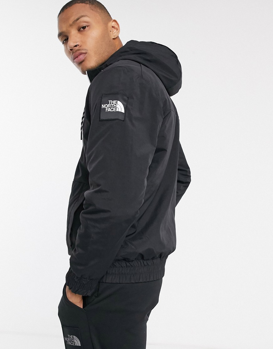 The North Face Windwall anorak jacket in black