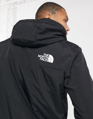 black north face windwall jacket