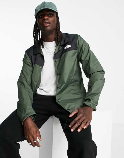 The North Face – Wodoodporna kurtka typu coach w kolorze khaki – Tylko w ASOS