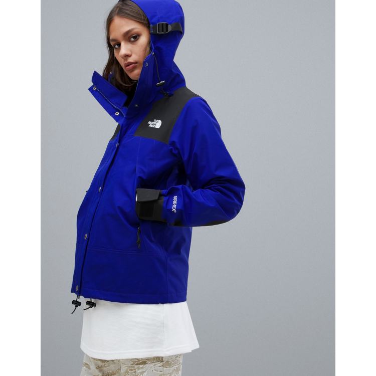 The North Face Womens 1990 Mountain Jacket GTX in Blue | ASOS