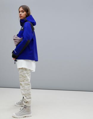 navy blue track jacket