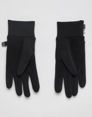 north face black women's gloves