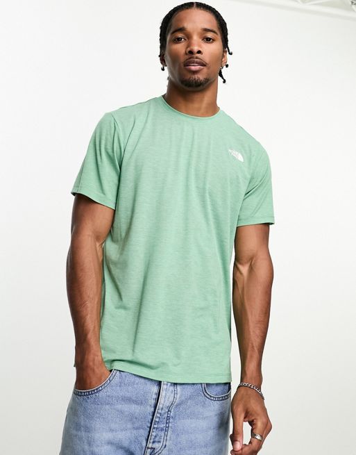 The North Face Wonder logo t-shirt in green