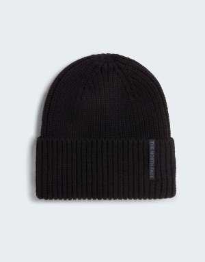 The North Face Wool blend beanie in tnf black