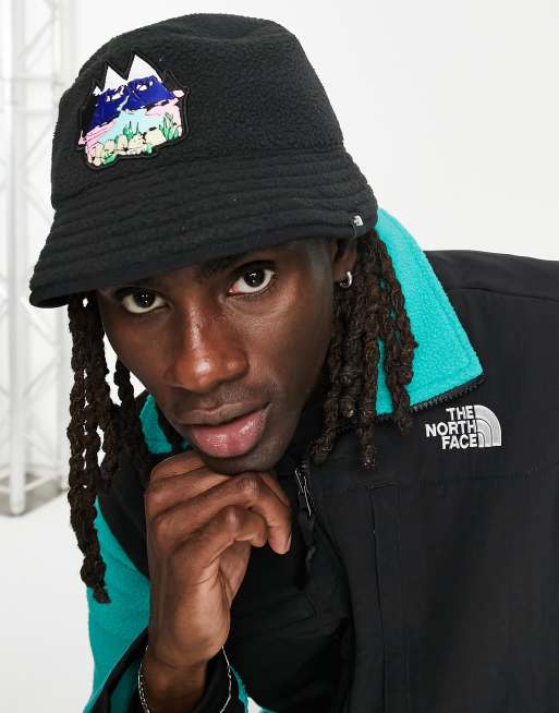 The North Face x Alfie Kungu Fleeski fleece bucket hat in black