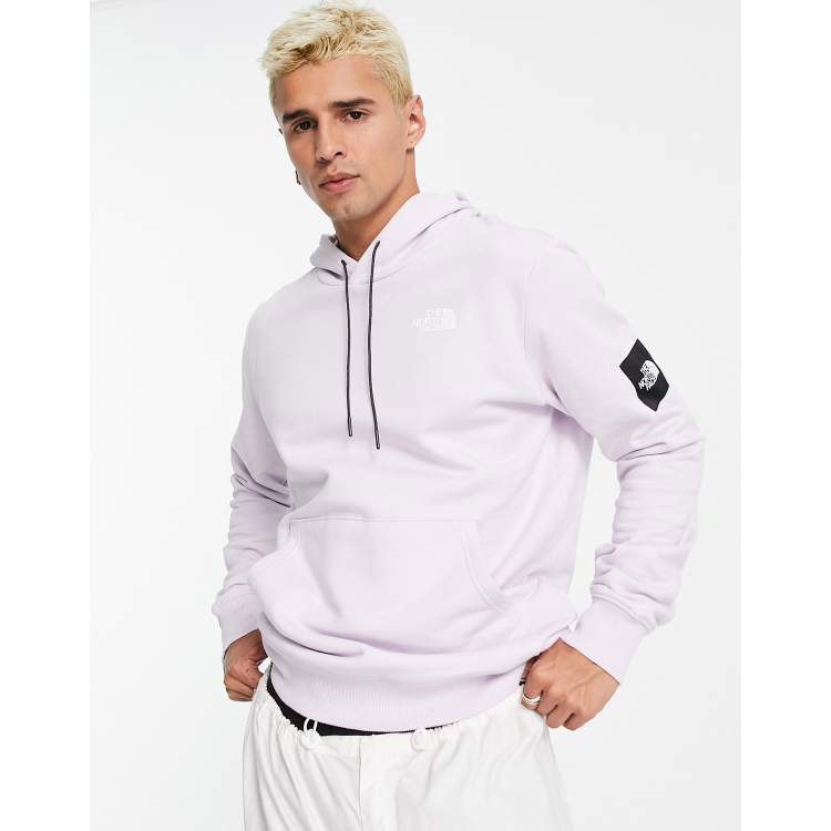 North face graphic store patch hoodie