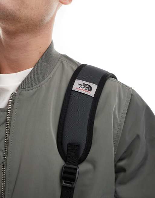 The North Face Y2K Daypack backpack in black and grey ASOS