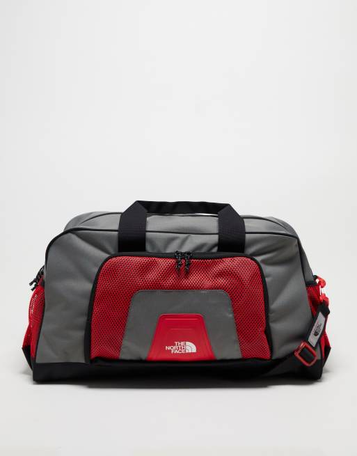 The North Face Y2K logo duffel bag in grey