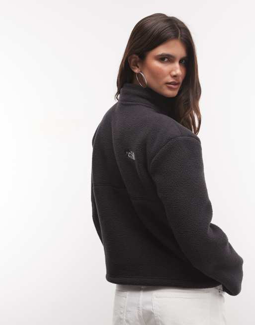 The North Face Yumiori 1/4 zip fleece in black, 4 of 4