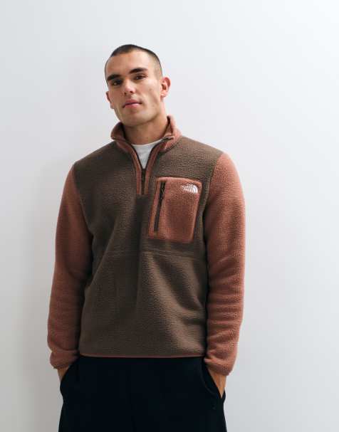 The North Face Yumiori con zip a 1/4 marrone - view 1