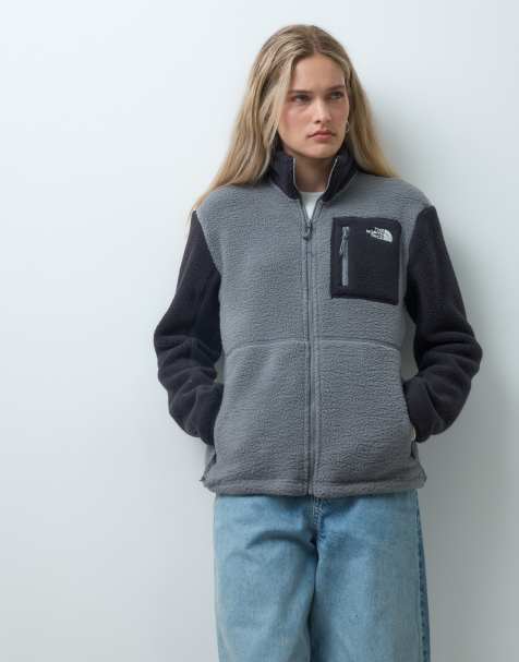 The North Face Yumiori con zip intera in grigio e nero - view 1