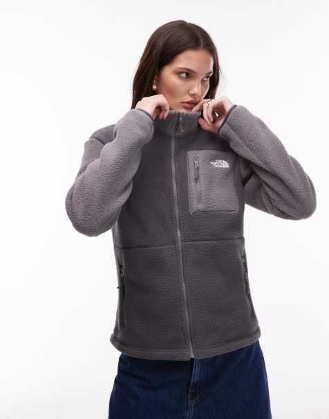 The North Face – Yumiori – Fleece-Jacke in Grau mit Reißverschluss - view 1