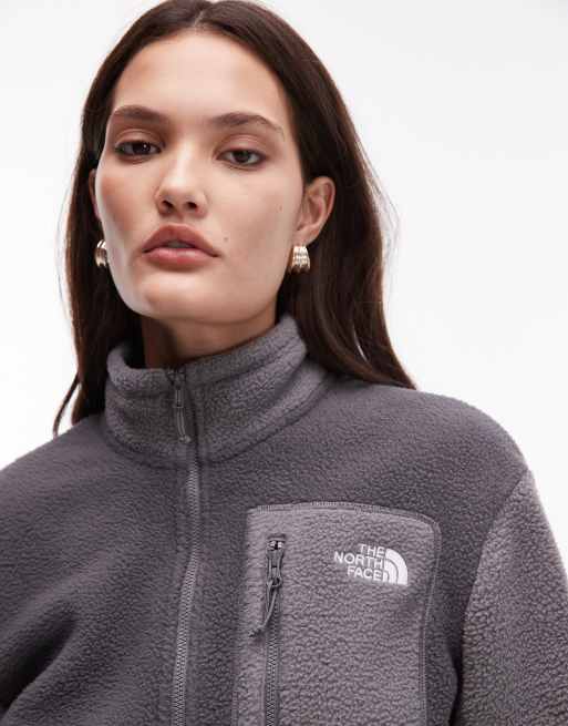 The North Face – Yumiori – Fleece-Jacke in Grau mit Reißverschluss, 3 von 4