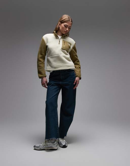 The North Face - Yumiori - Fleece met 1/4 rits in beige, 4 van 4
