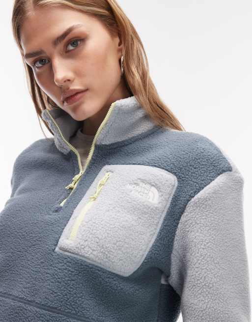 The North Face - Yumiori - Fleece met 1/4 rits in grijs, 3 van 4