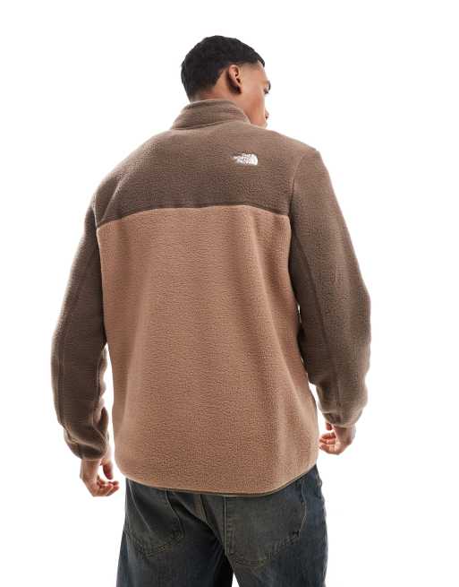 The North Face - Yumiori - Fleece met korte rits in bruin, 4 van 4